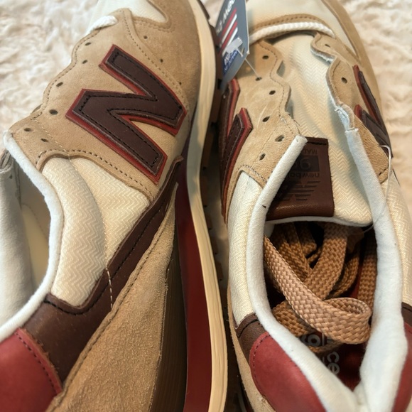 New Balance 996 'Horween Leather Tan' M996DCB Mens 9.5 Wmn 11 NWT - Picture 10 of 12